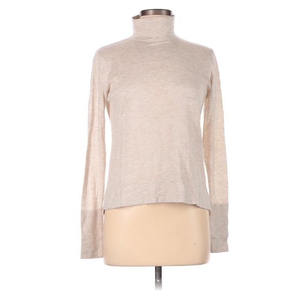 Beige Turtleneck long sleeve - Picture 1 of 4